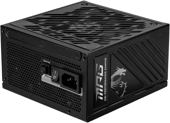 Блок живлення MSI MPG GS 1000W 80+ Gold (MPG A1000GS PCIE5) - изображение 3