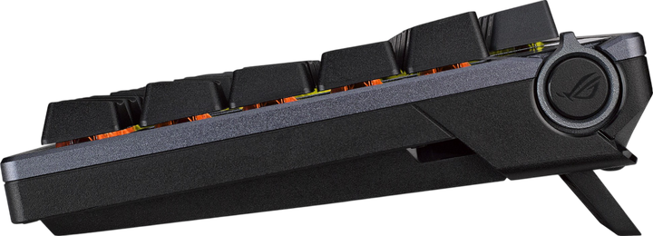 Клавіатура бездротова Asus ROG Azoth RGB Black (90MP0316-BKUA01) - зображення 2