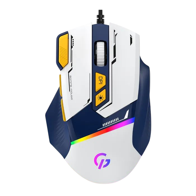 Мышь GamePro GM300 RGB Blue-White (GM300BL) - изображение 3