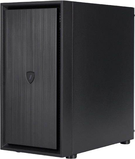 Корпус 1stPlayer B5-M-BK-3F Black - изображение 3