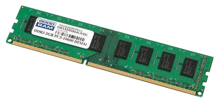 Оперативная память GoodRam 2GB DDR3 1333MHz (GR1333D364L9/2G) - изображение 2