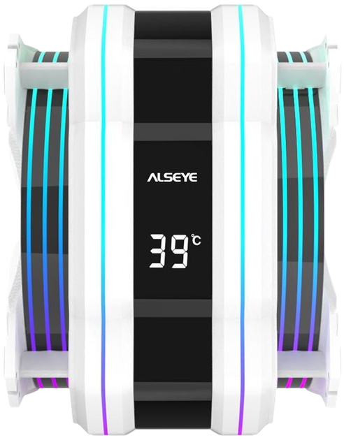 Воздушное охлаждение Alseye M120D-W-Plus II ARGB White (AS.01.01.0051) - изображение 2