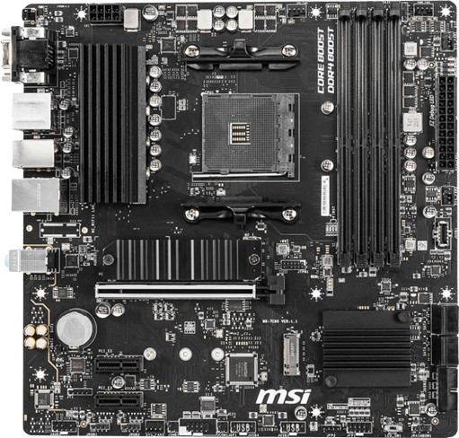 Материнська плата MSI B550M Pro-VDH Socket AM4 (B550M PRO-VDH) - изображение 2