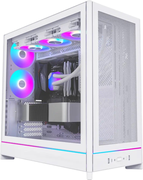 Корпус Montech HS01 PRO ARGB White - Фото 1 Корпус Montech HS01 PRO ARGB White - зображення 1