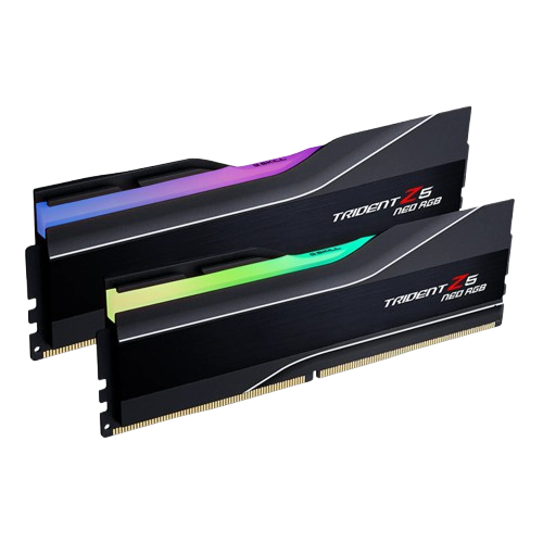 Оперативна пам'ять G.Skill 32GB (2x16GB) DDR5 6400MHz Trident Z5 Neo RGB Black (F5-6400J3239G16GX2-TZ5NRW) - Фото 1 Оперативна пам'ять G.Skill 32GB (2x16GB) DDR5 6400MHz Trident Z5 Neo RGB Black (F5-6400J3239G16GX2-TZ5NRW) - зображення 1