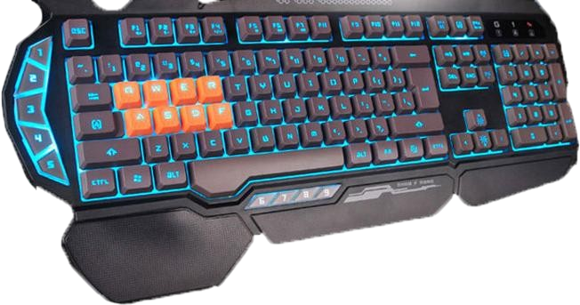 Клавіатура A4Tech Bloody B318 LK RGB Black - изображение 2