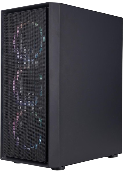 Корпус 1stPlayer Go6-BK-4FS7 ARGB Black - зображення 3
