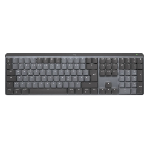 Клавіатура бездротова Logitech MX Mechanical Graphite Tactile (920-010757) - Фото 1 Клавіатура бездротова Logitech MX Mechanical Graphite Tactile (920-010757) - зображення 1