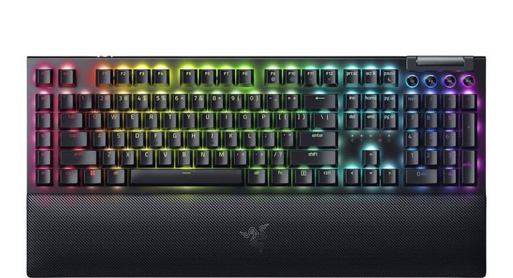 Клавіатура Razer BlackWidow V4 Yellow Switch RGB Black (RZ03-04692500-R3R1) - Фото 1 Клавіатура Razer BlackWidow V4 Yellow Switch RGB Black (RZ03-04692500-R3R1) - изображение 1