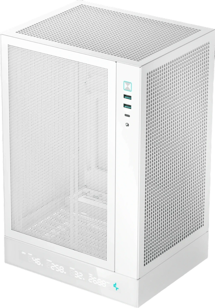 Корпус DeepCool CH170 Digital White (R-CH170-WHNPI0D-G-1) - зображення 2