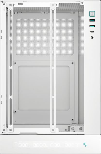 Корпус DeepCool CH170 Digital White (R-CH170-WHNPI0D-G-1) - зображення 4