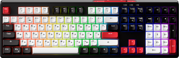 Клавіатура GamePro GK650 RGB Black - Фото 1 Клавіатура GamePro GK650 RGB Black - зображення 1