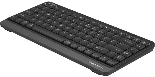 Клавіатура бездротова A4Tech FBK11 Grey - зображення 3