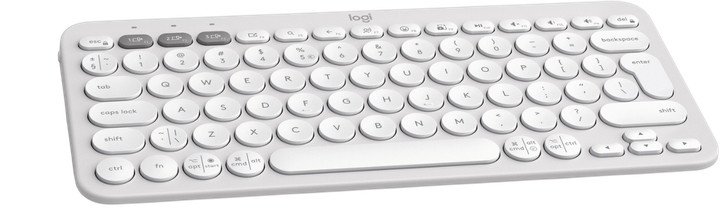 Клавіатура Logitech Pebble Keys 2 K380s White (920-011852) - зображення 3