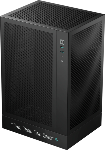 Корпус DeepCool CH170 Digital Black (R-CH170-BKNPI0D-G-1) - зображення 4