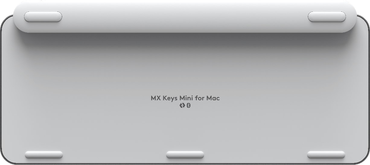 Клавіатура бездротова Logitech MX Keys Mini For Mac Pale Grey (920-010526) - зображення 3