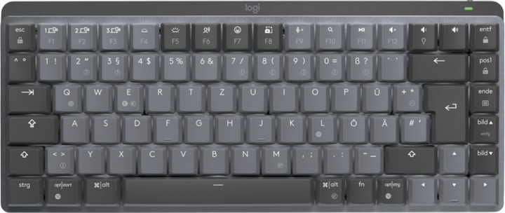 Клавіатура бездротова Logitech MX Mechanical Mini Graphite (920-010782) - зображення 3