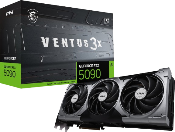 Відеокарта GeForce RTX 5090 32GB MSI Ventus 3X OC (RTX 5090 32G VENTUS 3X OC) - зображення 6