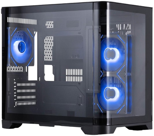 Корпус 1stPlayer UV5-BK-2FC7R-1FC7 ARGB Black - изображение 2