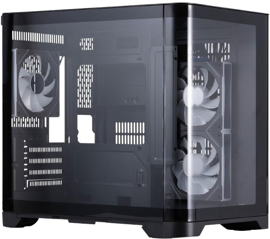 Корпус 1stPlayer UV5-BK-2FC7R-1FC7 ARGB Black - изображение 3