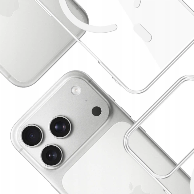 Панель 3MK EverClear MagCase для Apple iPhone 17 Pro Transparent (5903108664097) - зображення 3