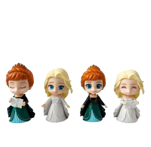 Фігурки принцеси Ельза Анна Дісней Disney princess Frozen ігрові набори для дітей 4 шт./компл. 10см - Фото 4 Фігурки принцеси Ельза Анна Дісней Disney princess Frozen ігрові набори для дітей 4 шт./компл. 10см - зображення 4