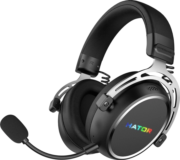 Słuchawki Hator Hypergang 3 Wireless Black (8721249196881) - obraz 2