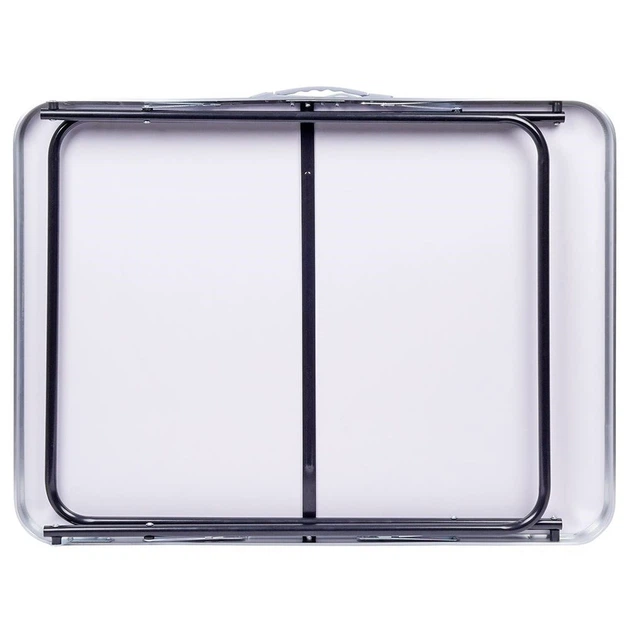 Стіл туристичний Vilde 489180 розкладний 80 x 60 x 70 см Сірий (5904316457846) - зображення 6