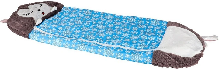 Śpiwór turystyczny KIK dla dzieci 125 x 50 cm Niebieski (KX3016_1) - obraz 4