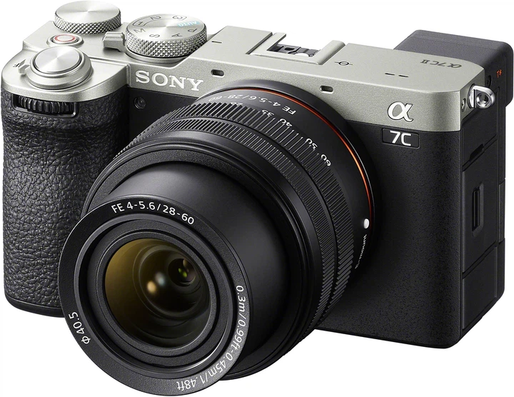 Фотоапарати Sony Alpha a7C II + 28-60mm Kit Silver (ILCE7CM2LS.CEC) - Фото 2 Фотоапарати Sony Alpha a7C II + 28-60mm Kit Silver (ILCE7CM2LS.CEC) - зображення 2