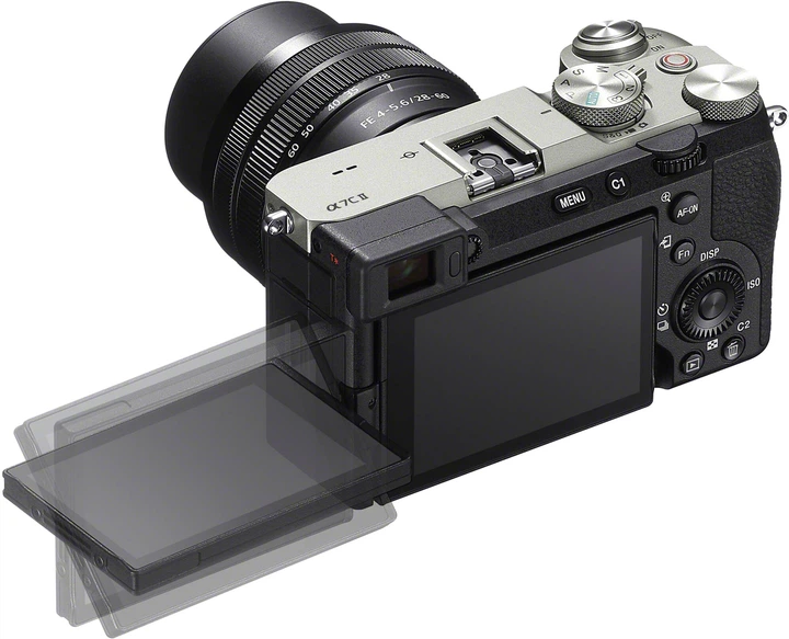 Фотоапарати Sony Alpha a7C II + 28-60mm Kit Silver (ILCE7CM2LS.CEC) - Фото 3 Фотоапарати Sony Alpha a7C II + 28-60mm Kit Silver (ILCE7CM2LS.CEC) - зображення 3