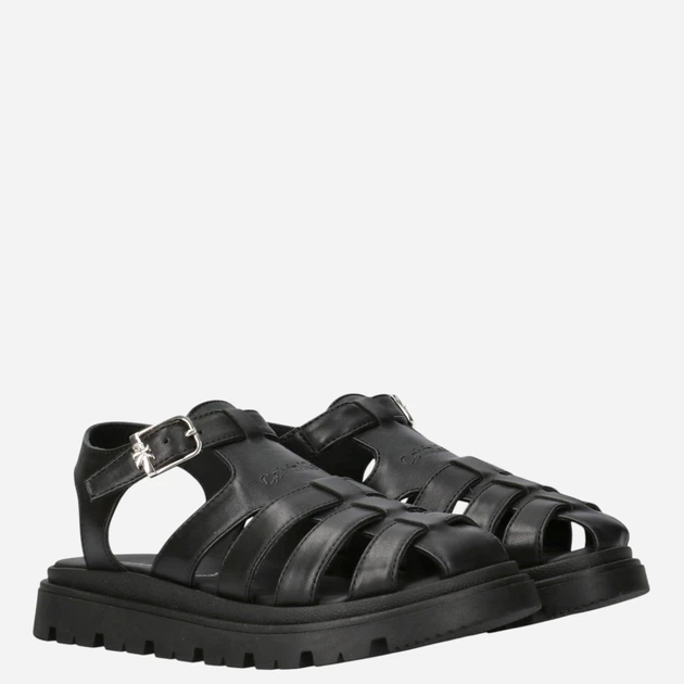 Жіночі сандалі Calvin Klein V4B2-83361-0092999 37 23 см Чорні (8054491105906) - зображення 2