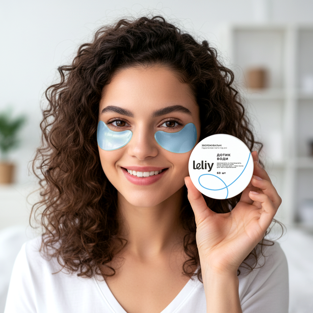 Увлажняющие гидрогелевые патчи под глаза ORNER X Leliy «Прикосновение воды» - изображение 6