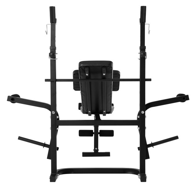 Тренувальна лавка Rebel Active регульована багатофункціональна з пюпітром для біцепсів (5901890101349) - зображення 9