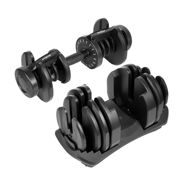 Гантель чавунна регульована автоматично Lechpol Rebel Active RBA-2304 1 × 40 кг (5901890100717) - зображення 3