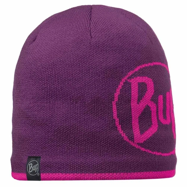 Шапка Buff Knitted & Polar Hat Logo Plum (1033-BU 111000.622.10.00) - Фото 1 Шапка Buff Knitted & Polar Hat Logo Plum (1033-BU 111000.622.10.00) - изображение 1