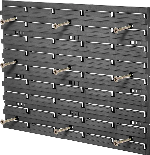 Tablica narzędziowa Kadax ścianka warsztatowa 174 x 78 cm 135 elementów K7697 Czarna (5903699468494) - obraz 3