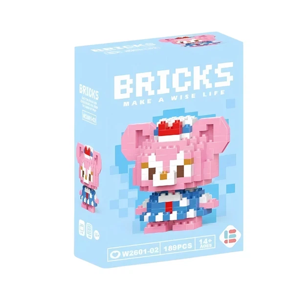 Дитячий 3D конструктор / пазл Bricks "ShellieMay" розвиваючий висотою 6.0 см (1000-ZB-1594) - Фото 2 Дитячий 3D конструктор / пазл Bricks "ShellieMay" розвиваючий висотою 6.0 см (1000-ZB-1594) - зображення 2