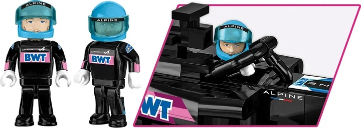 Конструктор Cobi Action Town A524 Alpine F1 1:26 276 елементів COBI-1684 (5902251016845) - зображення 7