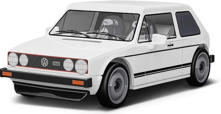 Klocki konstrukcyjne Cobi Action Town Volkswagen Golf GTI 1976-1983 1:35 64 elementy COBI-24614 (5902251246143) - obraz 3