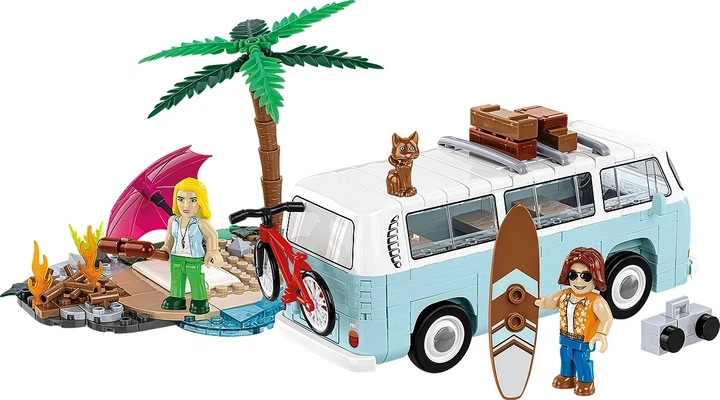 Конструктор Cobi Action Town Volkswagen T2a Kombi 1:35 292 елементи COBI-24617 (5902251246174) - зображення 4