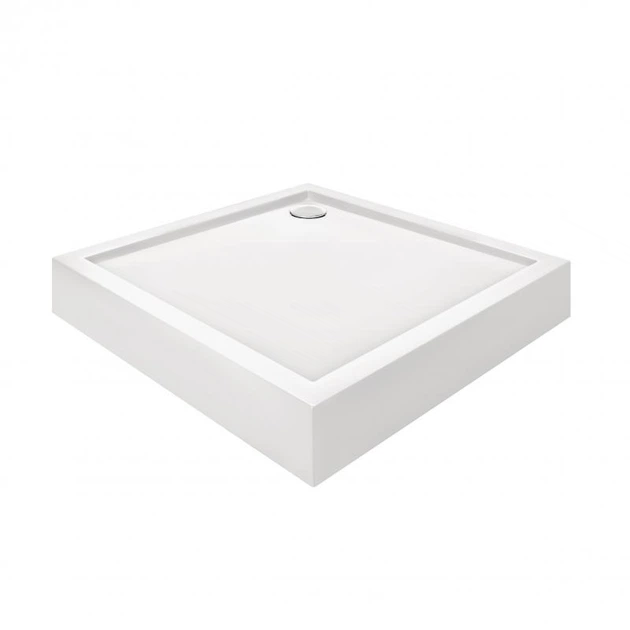 Душевой поддон Qtap Tern 301112 100x100x12 см + сифон - Фото 1 Душевой поддон Qtap Tern 301112 100x100x12 см + сифон - изображение 1