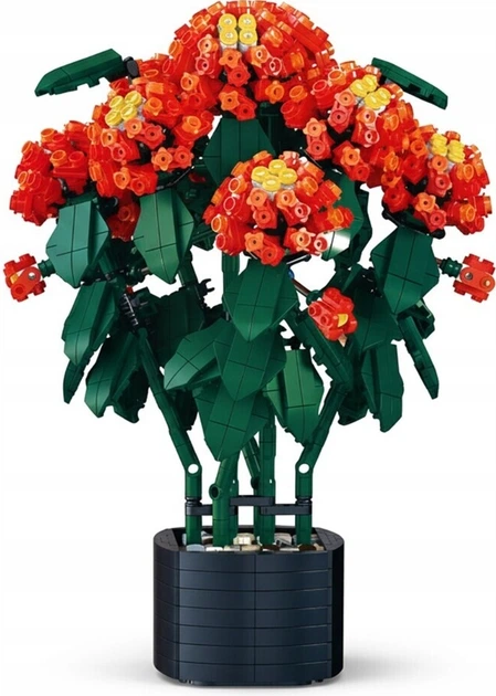 Конструктор Mega Creative Flowers 1814 елементів QZ24131 (5907414303787) - зображення 2