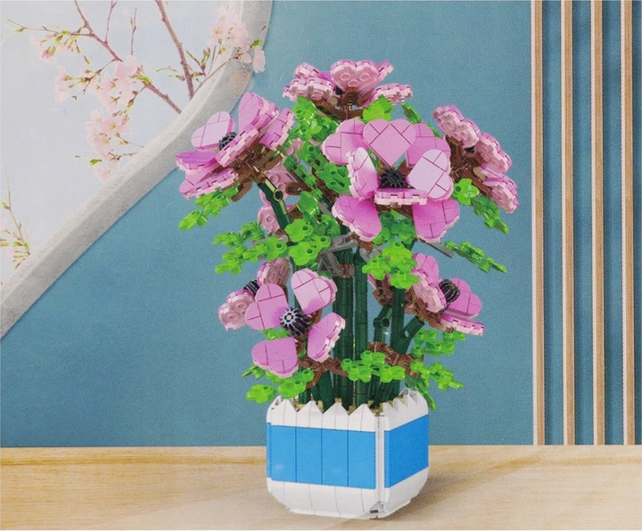 Конструктор Mega Creative Flowers 1112 елементів QZ24133 (5907414303800) - зображення 2