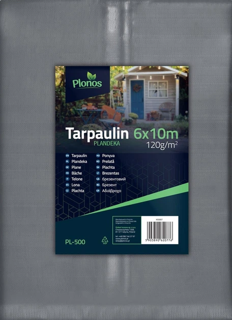 Тент Plonos PL-500 600 x 1000 см (450008) - зображення 8