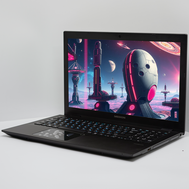 Ноутбук 15.6'' Medion (Lenovo Group) Akoya P6687 Intel Core i5-8250U RAM 8 ГБ SSD 128 ГБ + HDD 1 ТБ Nvidia GeForce б/в Win10 (4863) - зображення 2