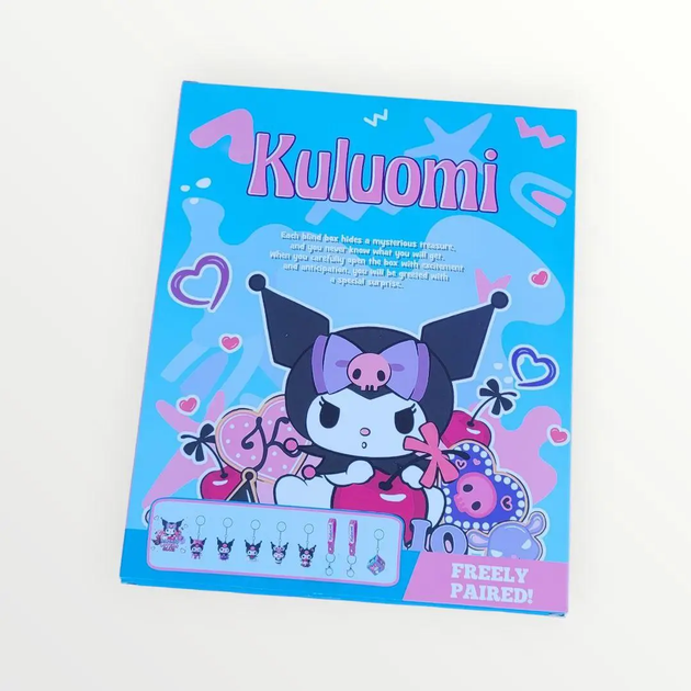Комплект набор адвент календарь подарочный с игрушками фигурками брелоками подвесками для детей девочек 9 ячеек (482179-Prob) Куроми - Фото 3 Комплект набор адвент календарь подарочный с игрушками фигурками брелоками подвесками для детей девочек 9 ячеек (482179-Prob) Куроми - изображение 3