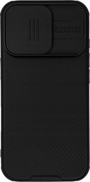 Etui Nillkin CamShield Pro Case na iPhone 16 Pro Max z oslona na aparat Black (6902048286757) - obraz 5