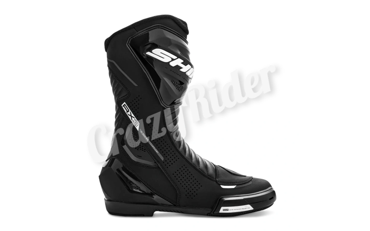Мотоботинки Shima RX-3 Lady Black White 40 - изображение 2