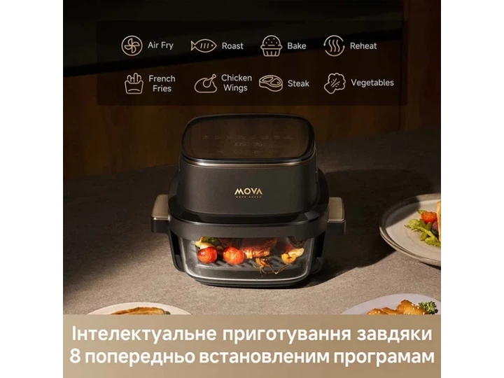 Мультипіч Dreame MOVA AeroChef AF20 Pro (MOVA-AF20Pro) - Фото 7 Мультипіч Dreame MOVA AeroChef AF20 Pro (MOVA-AF20Pro) - изображение 7